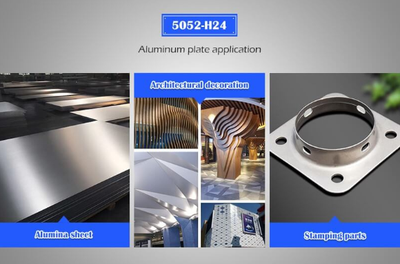 5052 h24 aluminum sheet 5052 h24 aluminum sheet